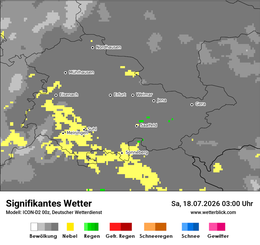 Signifikantes Wetter