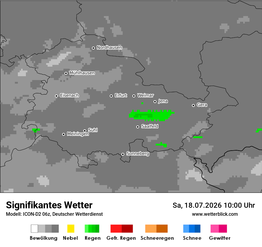 Signifikantes Wetter