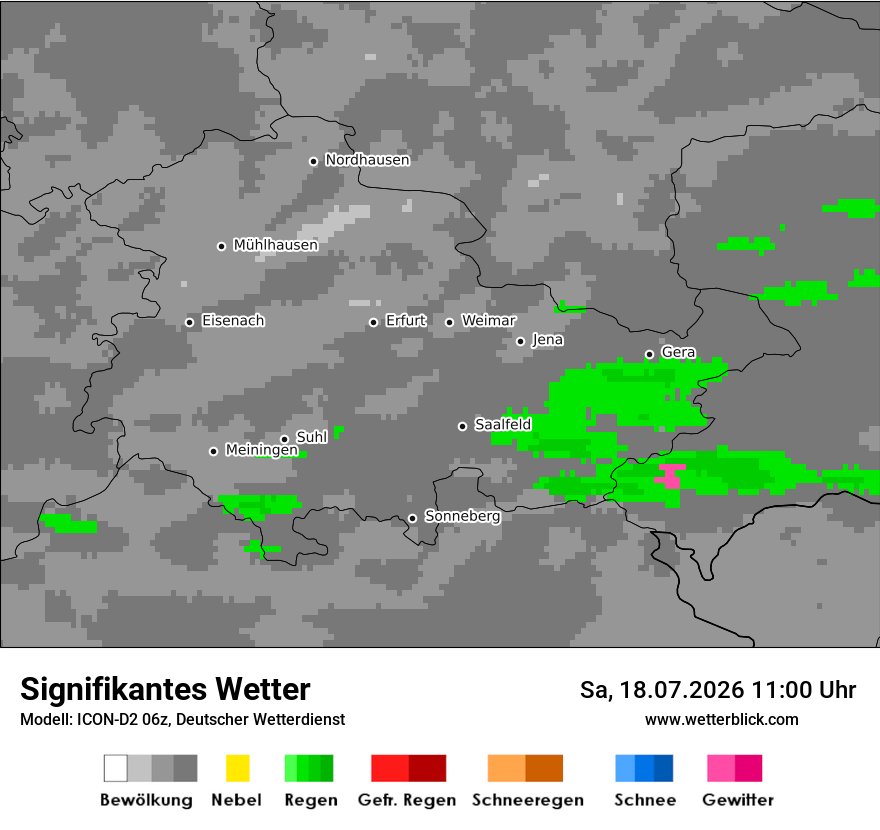 Signifikantes Wetter