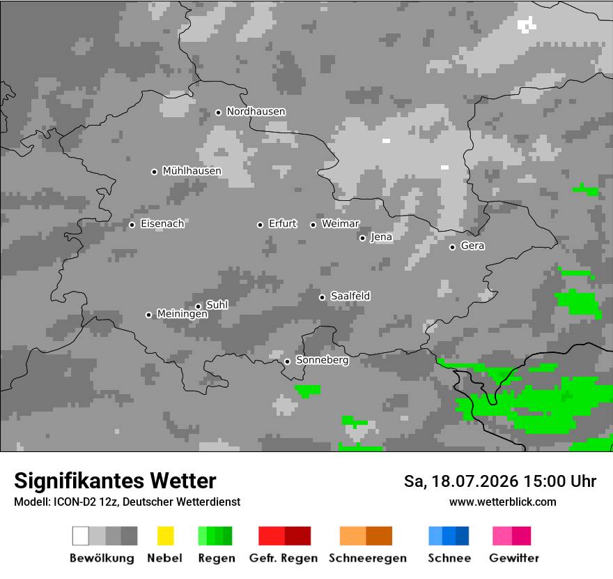 Signifikantes Wetter