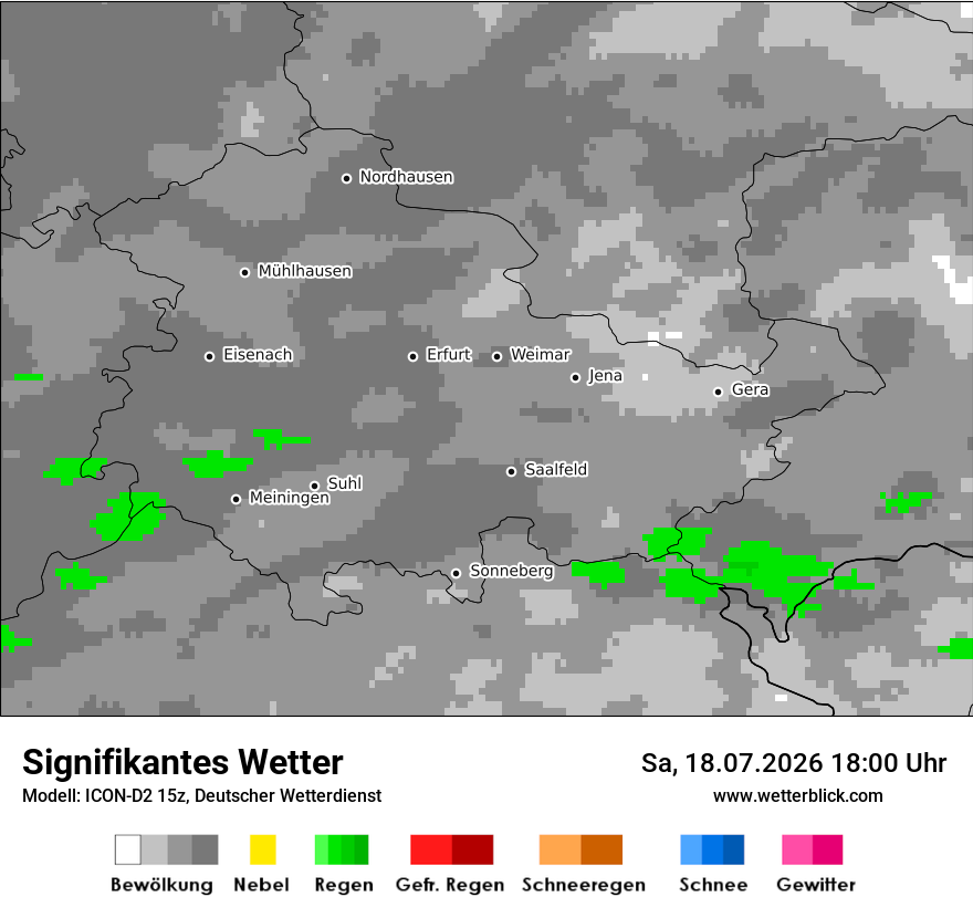 Signifikantes Wetter