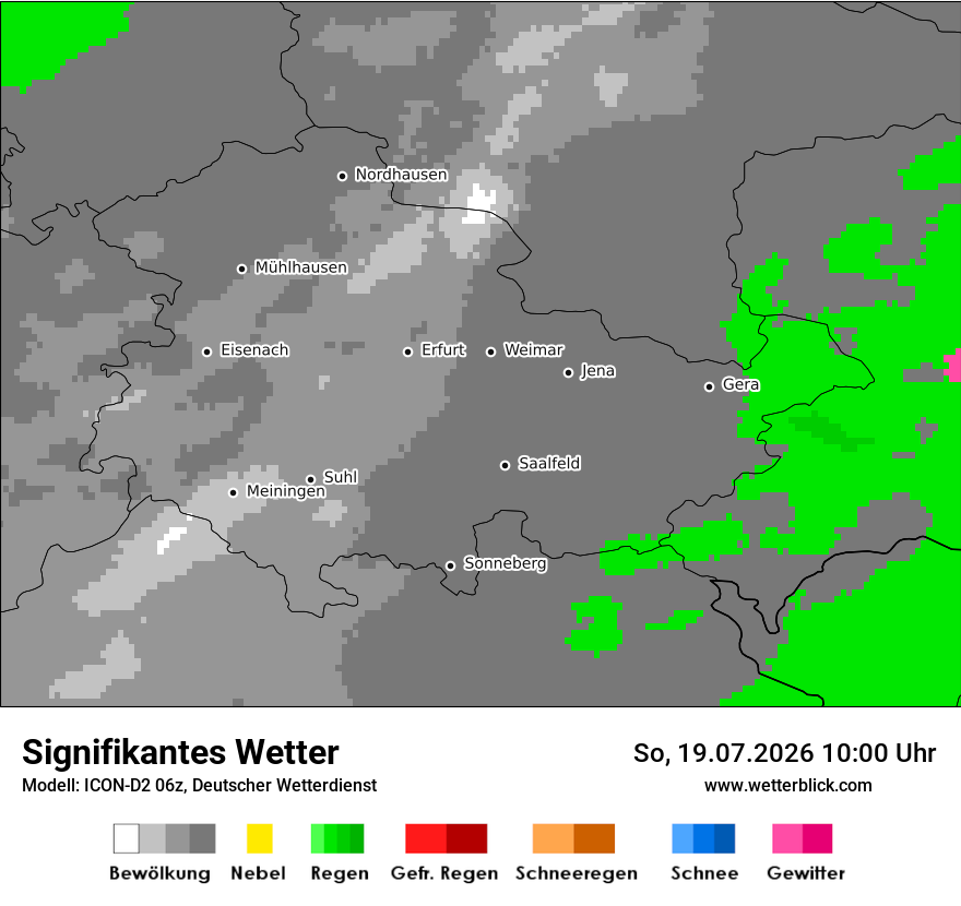 Signifikantes Wetter