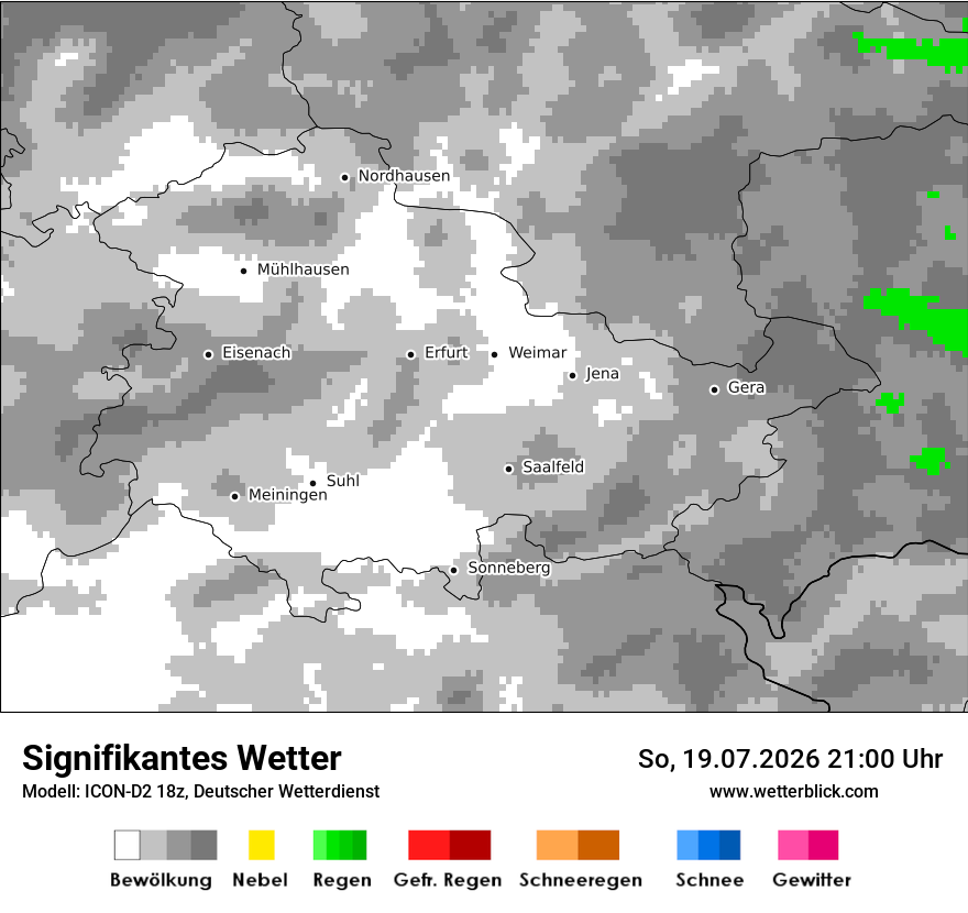 Signifikantes Wetter