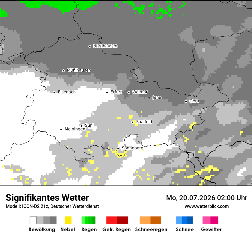 Signifikantes Wetter