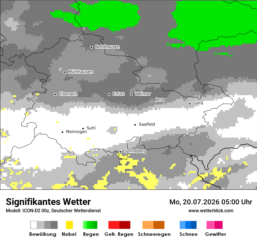 Signifikantes Wetter