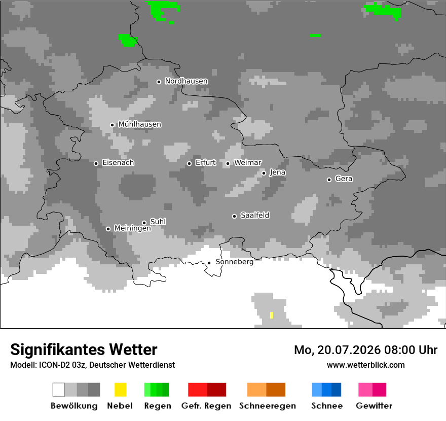 Signifikantes Wetter