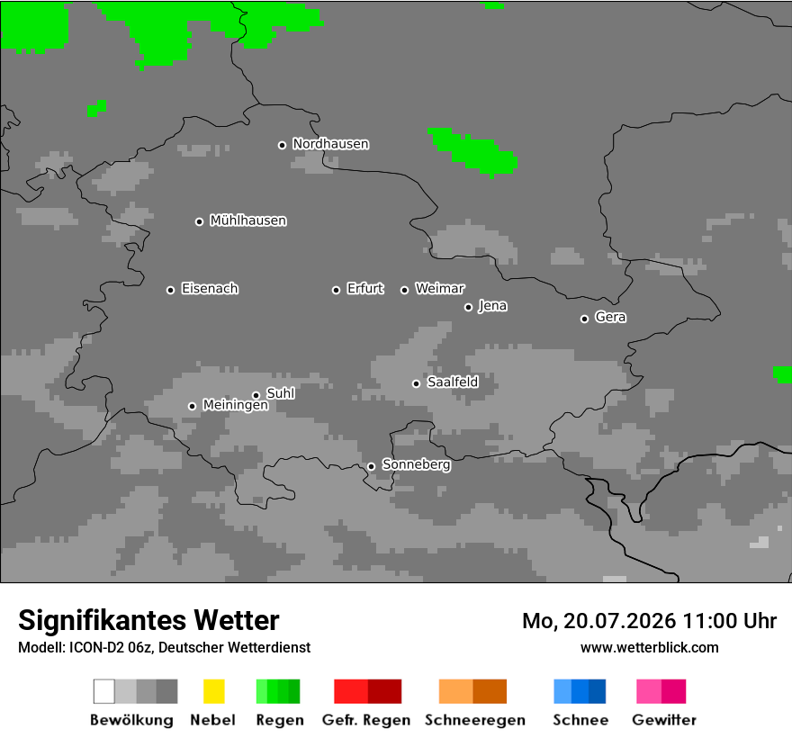 Signifikantes Wetter