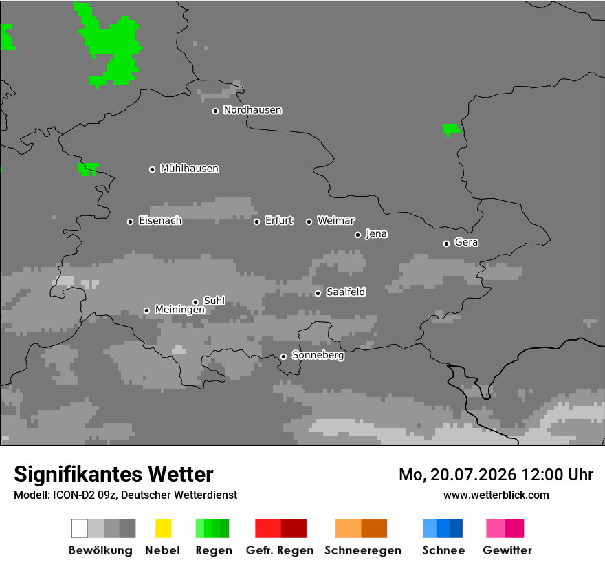 Signifikantes Wetter