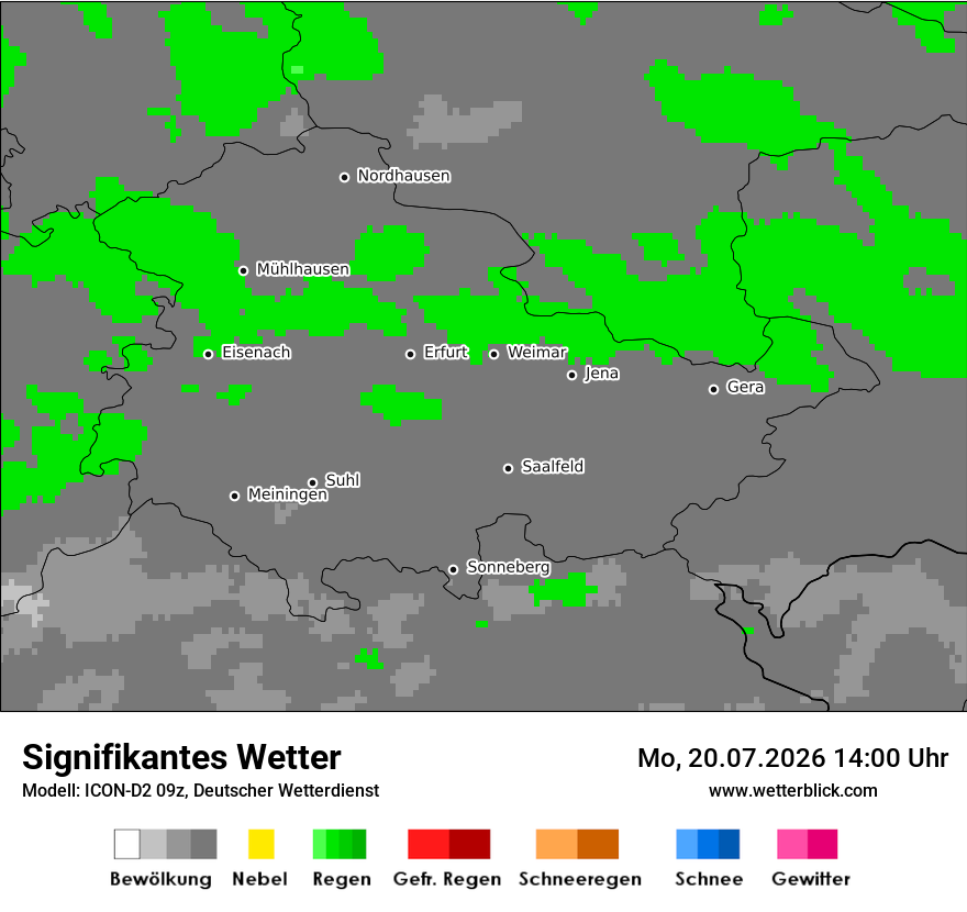 Signifikantes Wetter