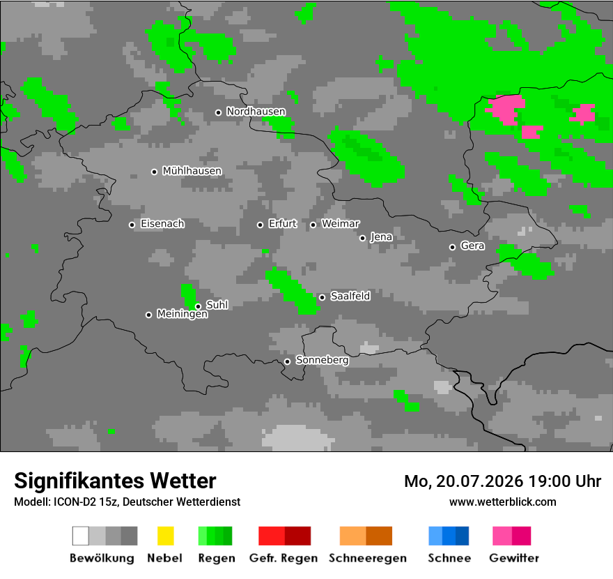 Signifikantes Wetter