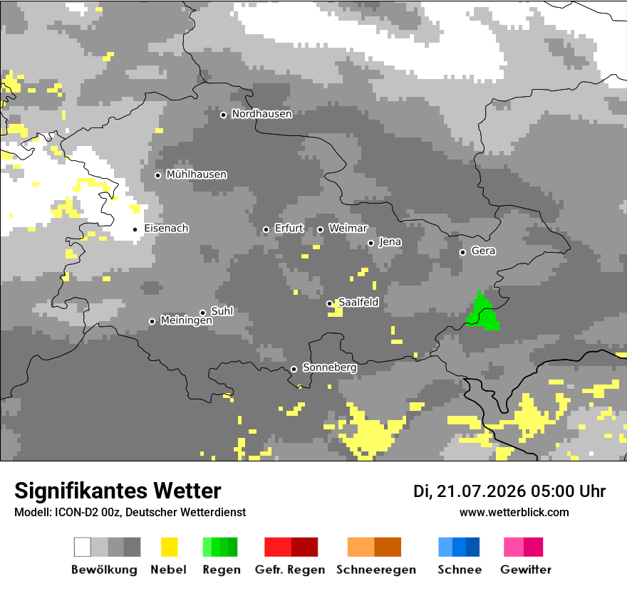 Signifikantes Wetter