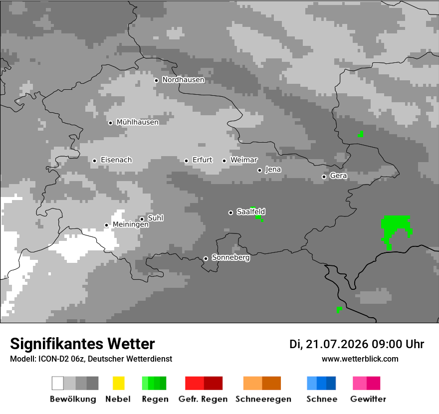 Signifikantes Wetter