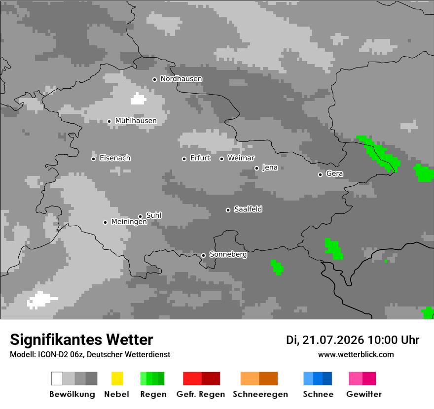 Signifikantes Wetter