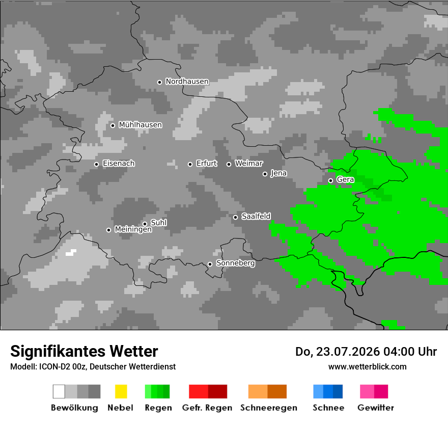 Signifikantes Wetter