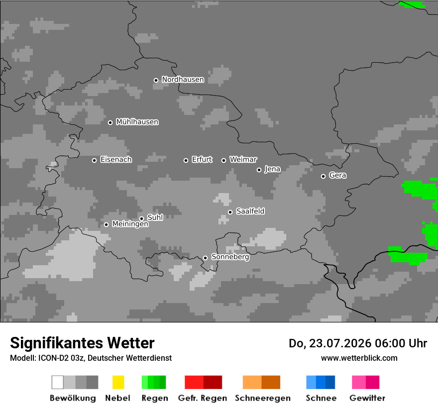 Signifikantes Wetter