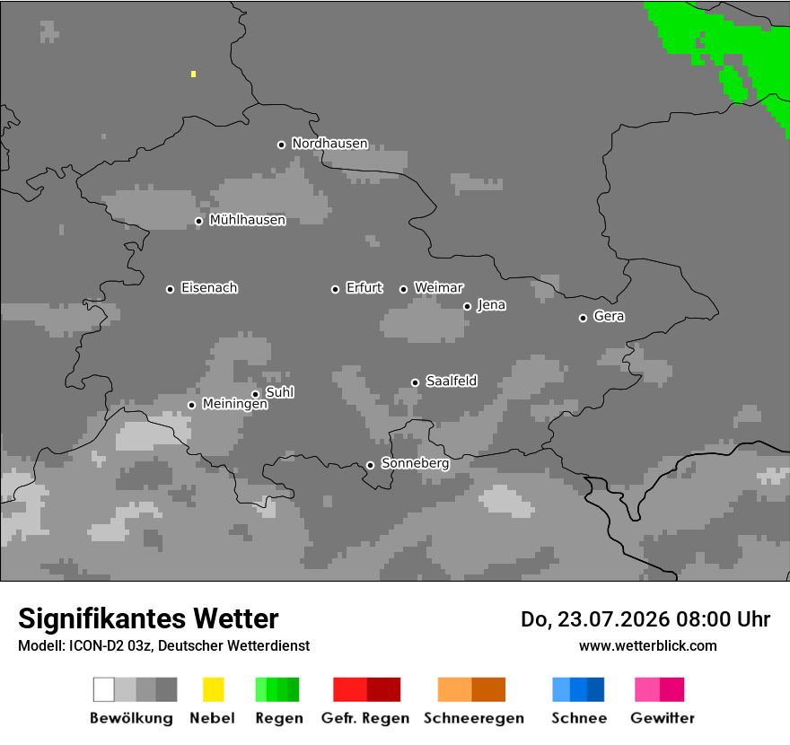 Signifikantes Wetter