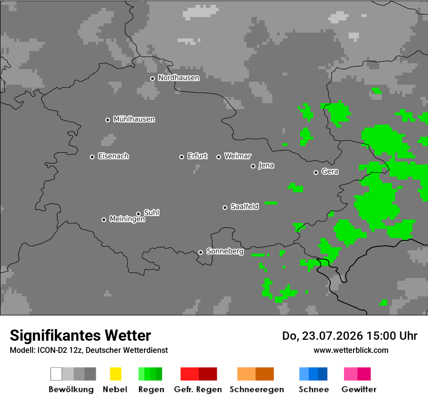 Signifikantes Wetter