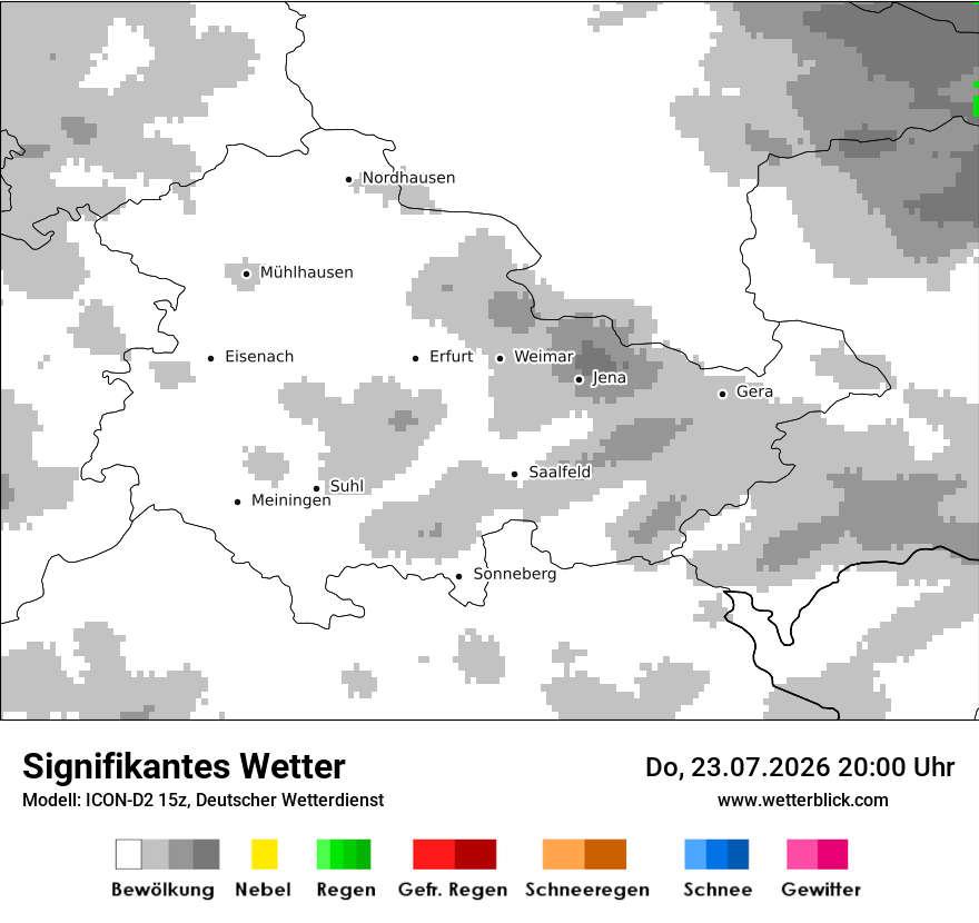 Signifikantes Wetter