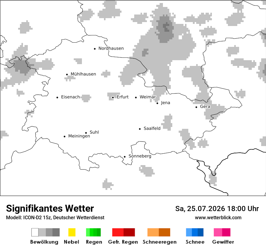 Signifikantes Wetter