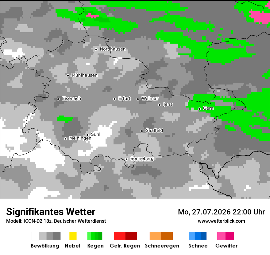 Signifikantes Wetter