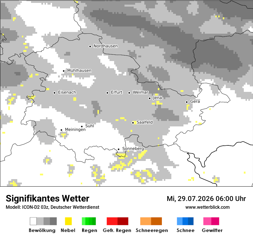 Signifikantes Wetter