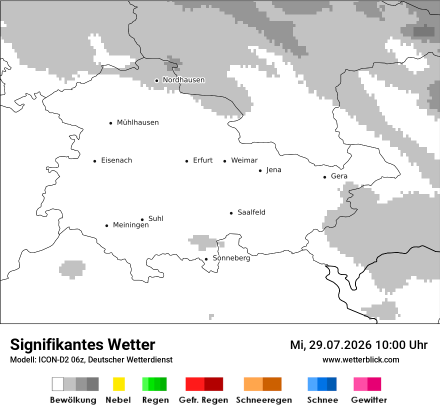 Signifikantes Wetter