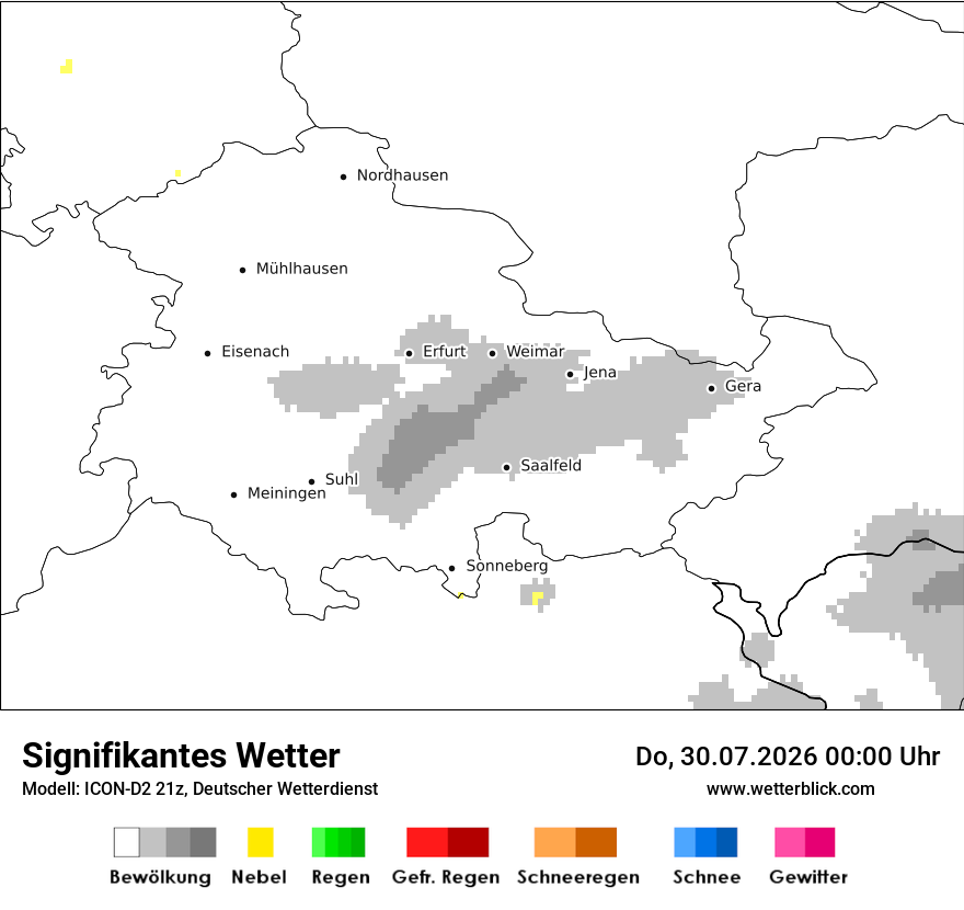 Signifikantes Wetter
