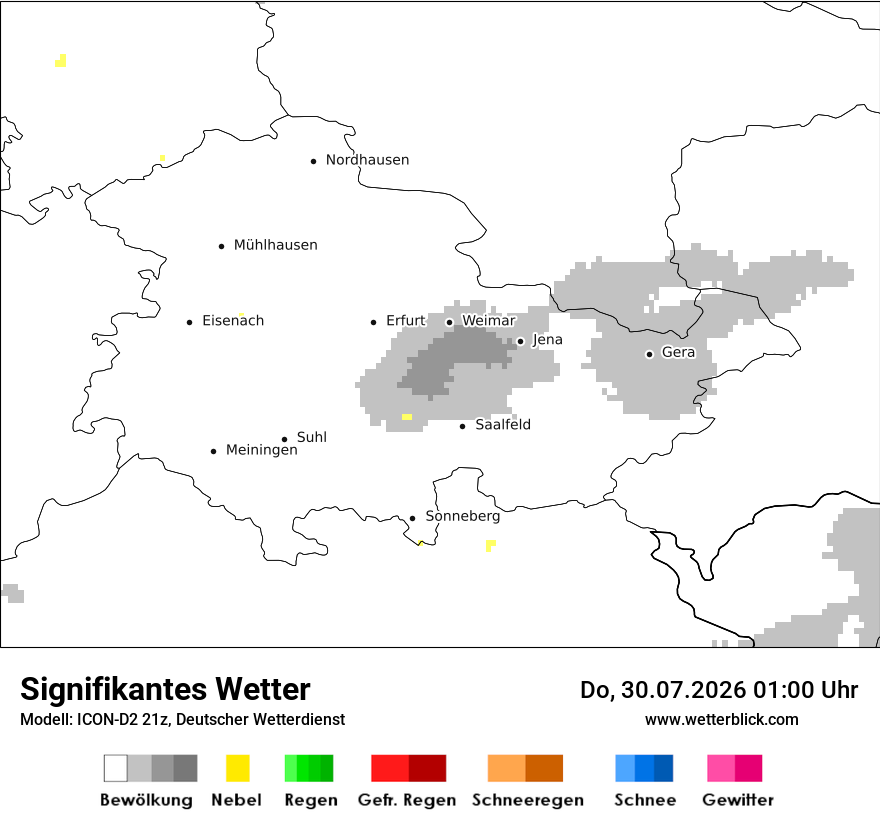 Signifikantes Wetter