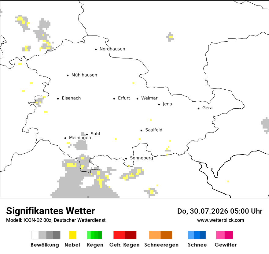 Signifikantes Wetter