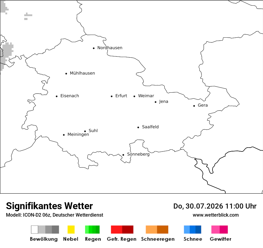 Signifikantes Wetter