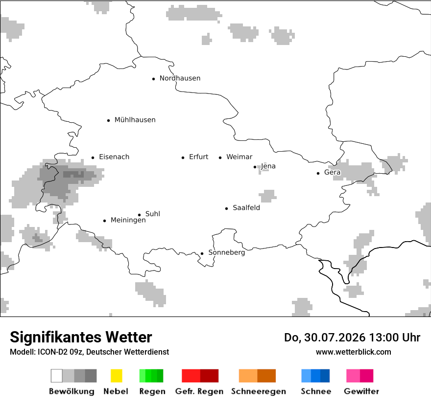 Signifikantes Wetter