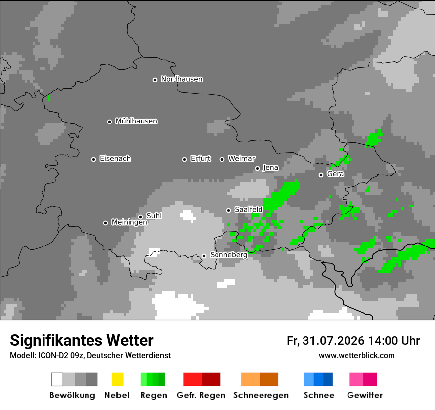 Signifikantes Wetter