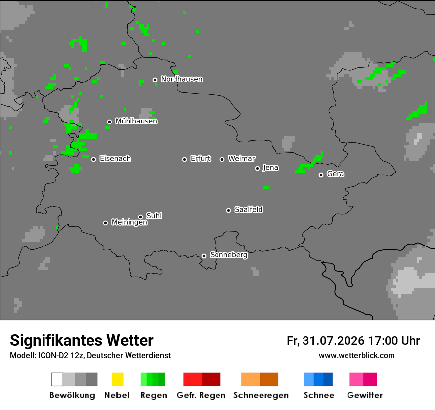 Signifikantes Wetter