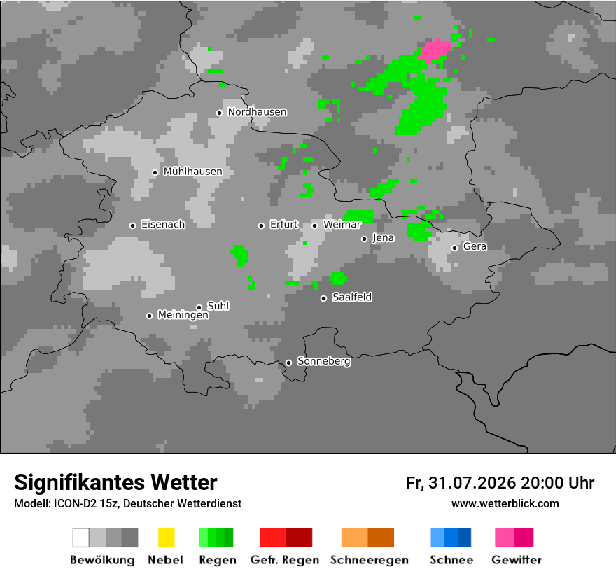 Signifikantes Wetter