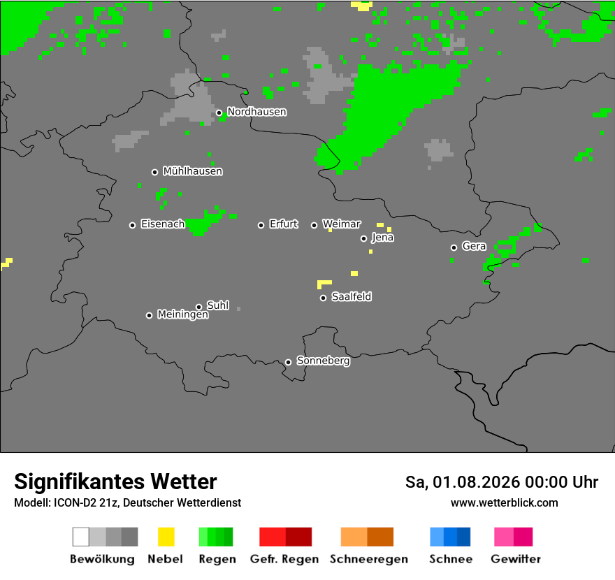 Signifikantes Wetter