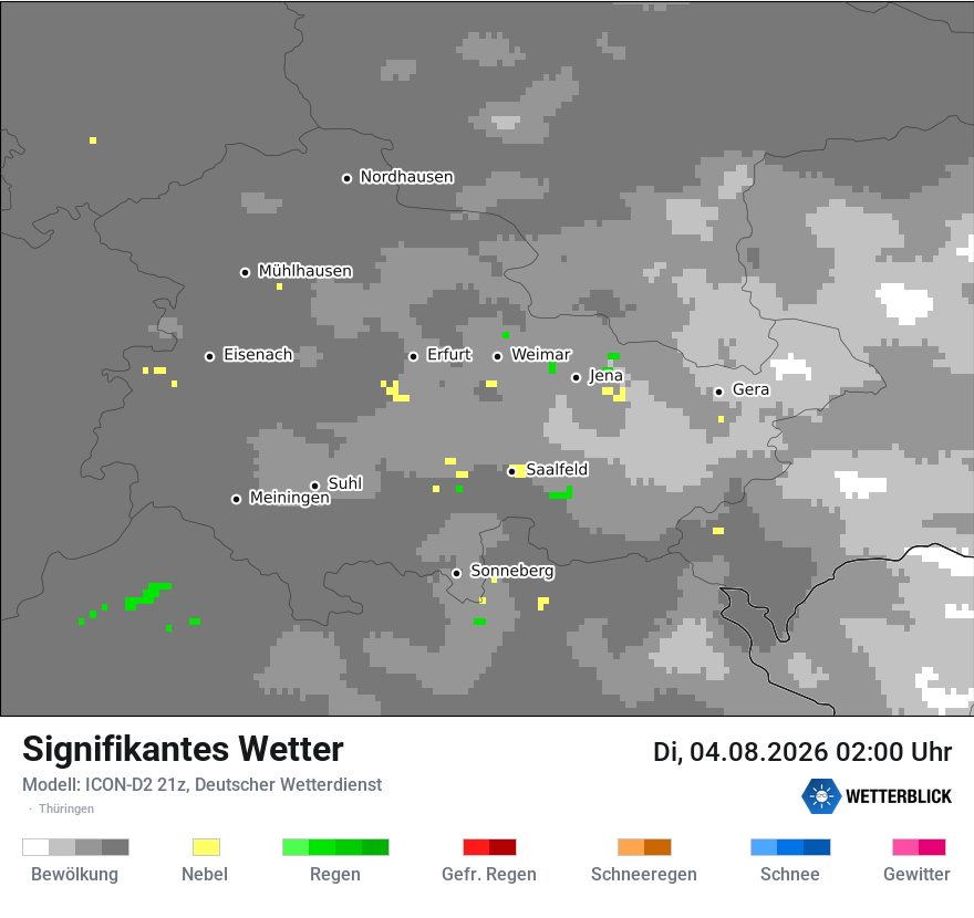 Signifikantes Wetter