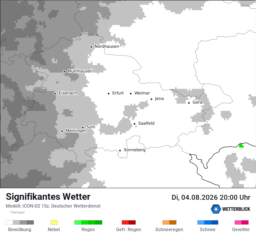 Signifikantes Wetter
