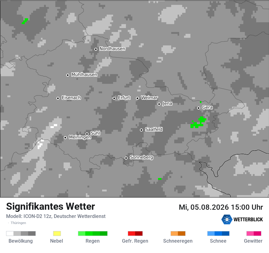 Signifikantes Wetter