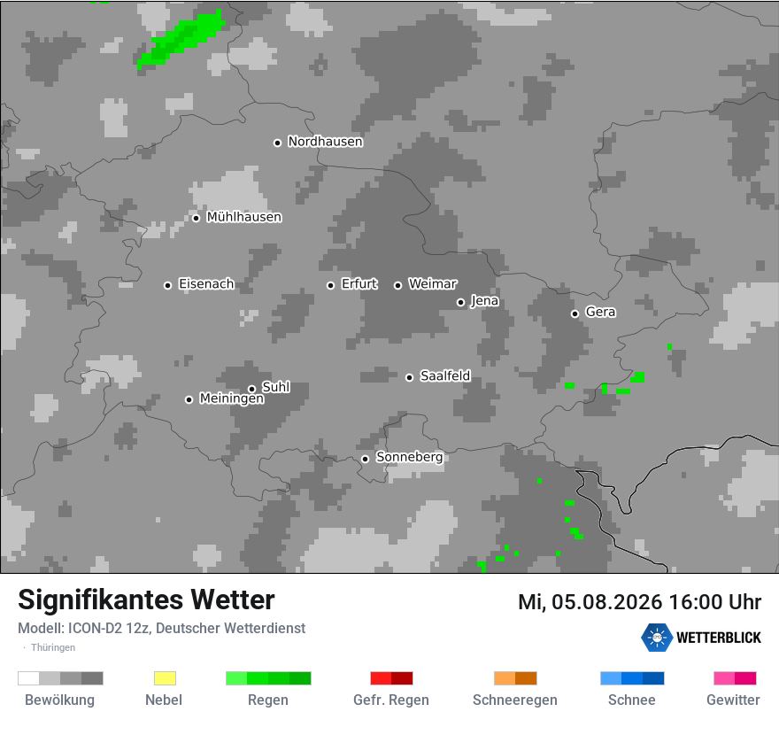 Signifikantes Wetter