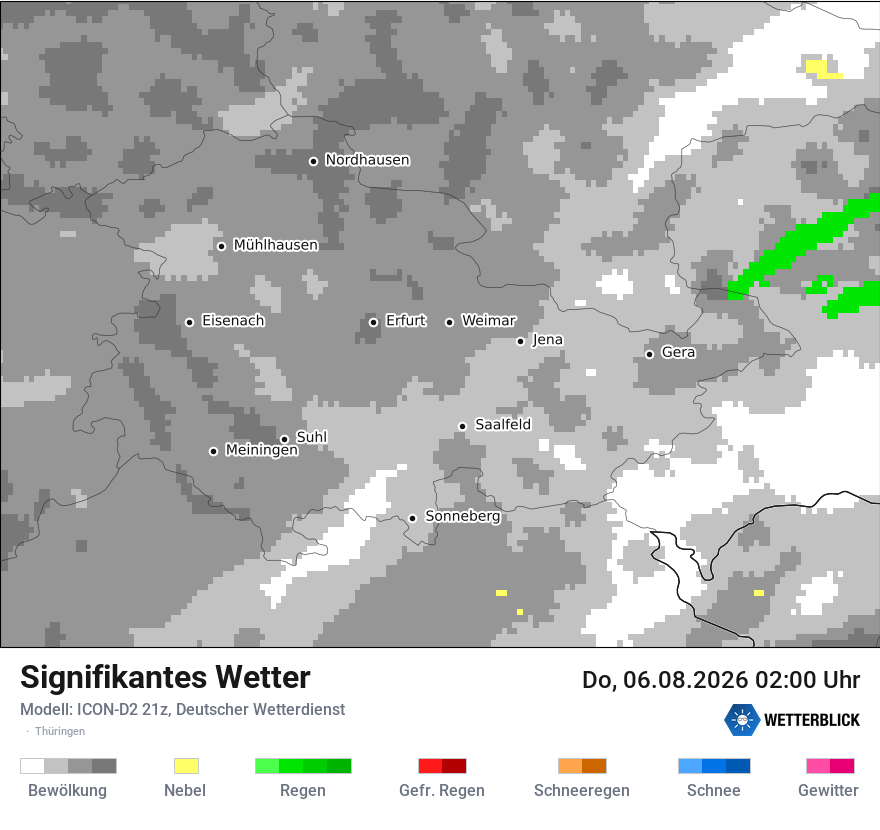 Signifikantes Wetter