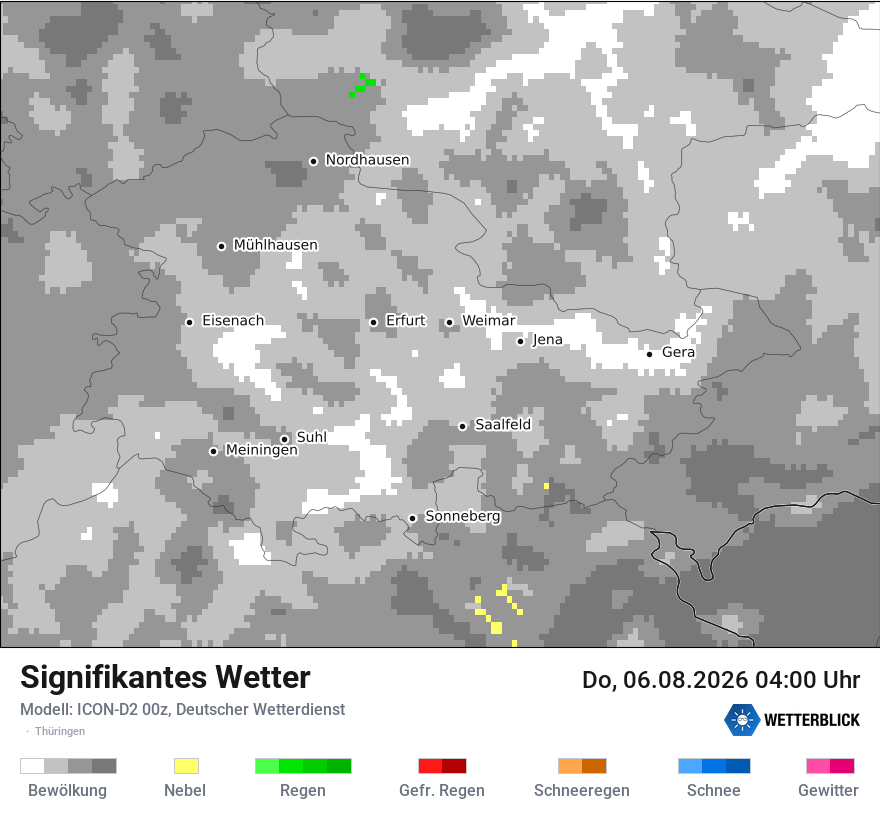 Signifikantes Wetter
