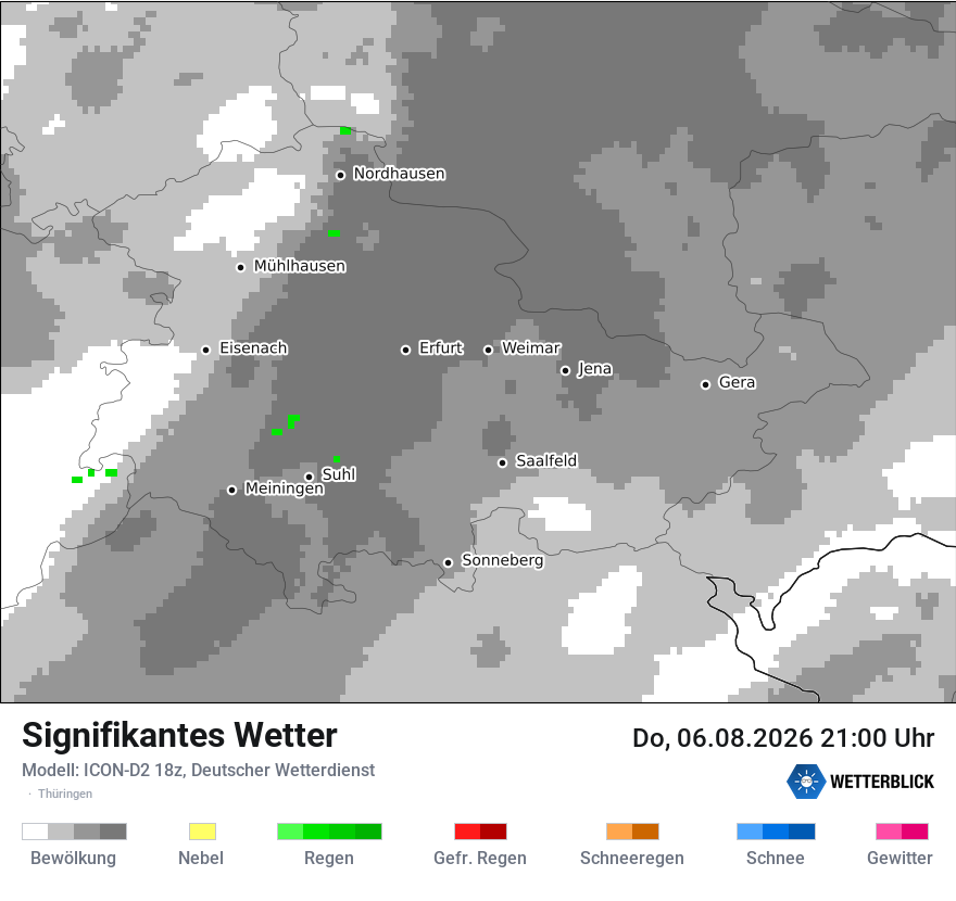 Signifikantes Wetter