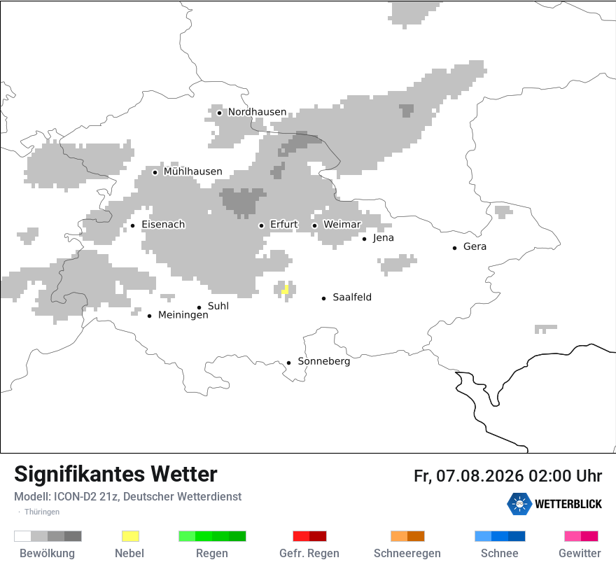 Signifikantes Wetter