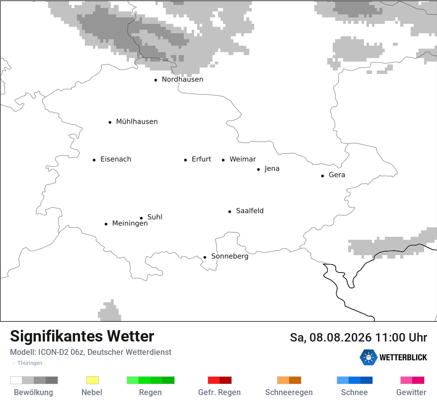Signifikantes Wetter