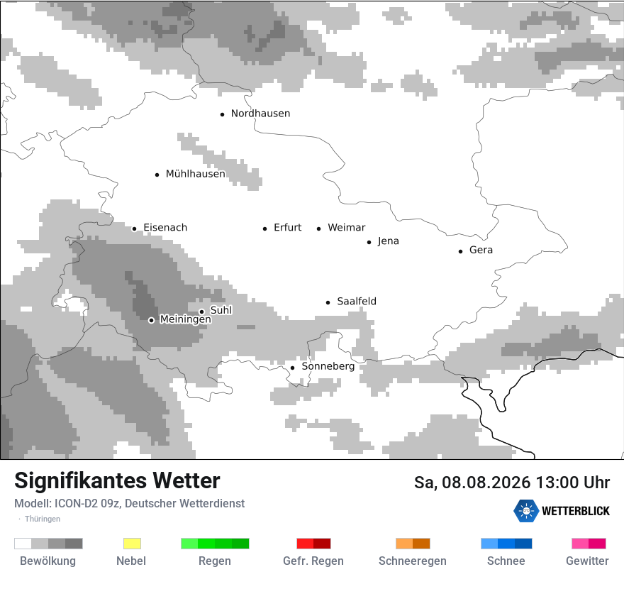 Signifikantes Wetter