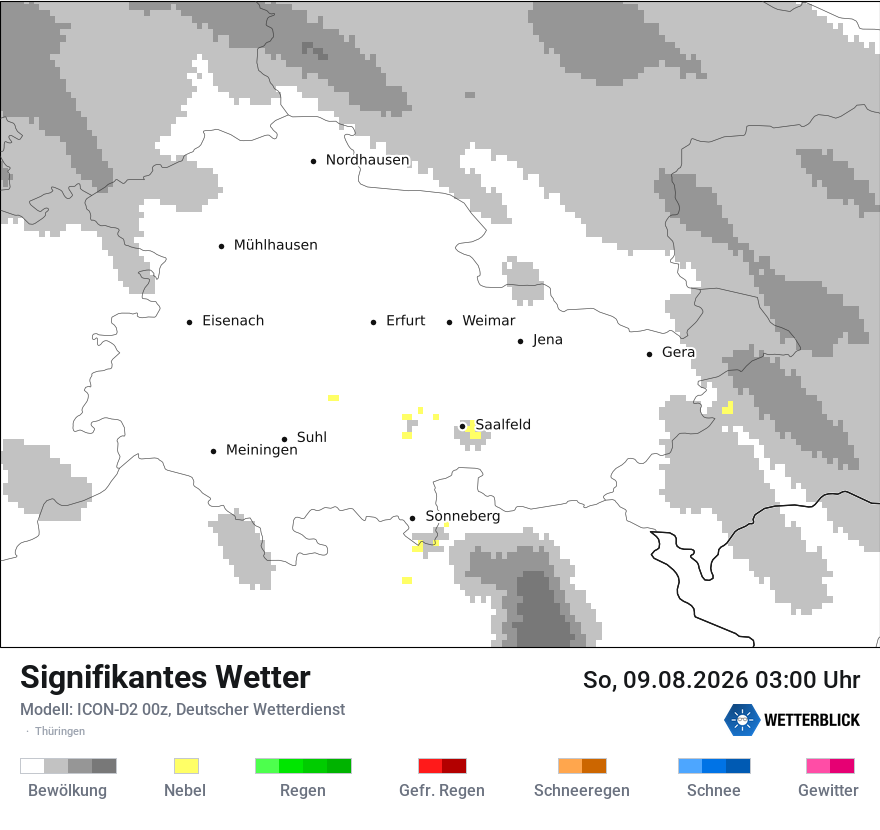 Signifikantes Wetter