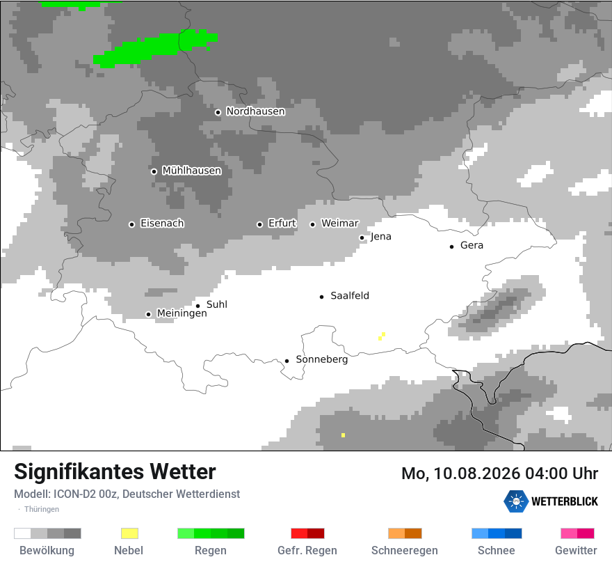 Signifikantes Wetter