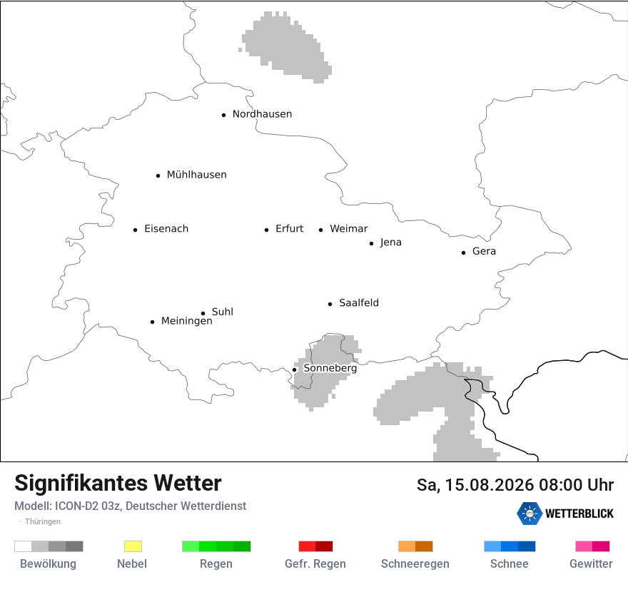 Signifikantes Wetter