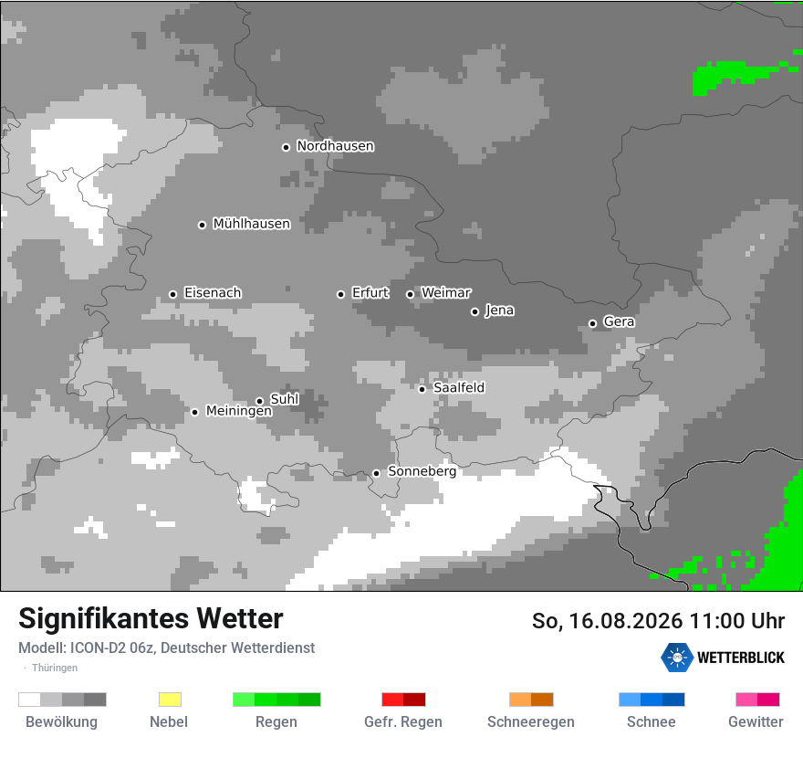 Signifikantes Wetter