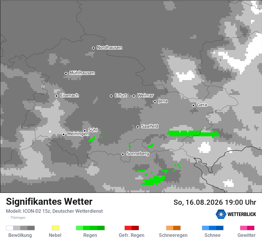Signifikantes Wetter